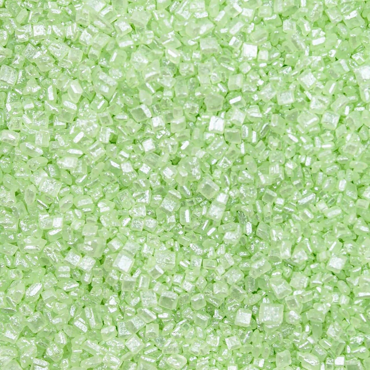 Krazy Sprinkles - Mint Green Pearl Sugar Sand (1/2 Cup, 1x Jar) for Cakes, Ice Cream & Cookies